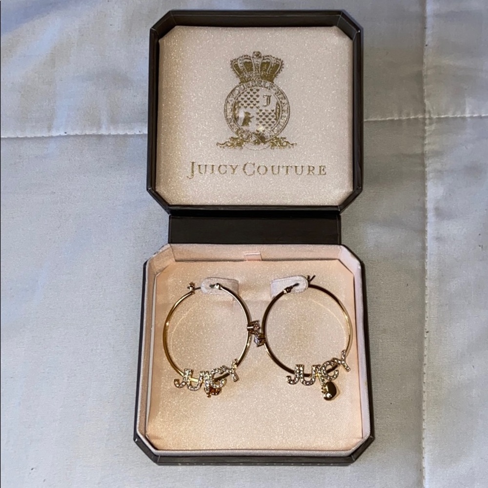 Juicy Couture Hoop Earrings